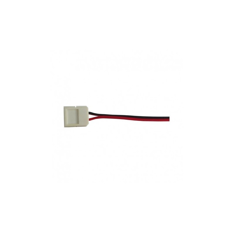 Câble double connecteur rapide monocolor pour bandeaux LED 8mm • M