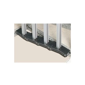 Support isolant VX³ entraxe 75mm pour barre aluminium en C alignée en armoire profondeur 725mm ou 475mm châssis partiel LEGRAND