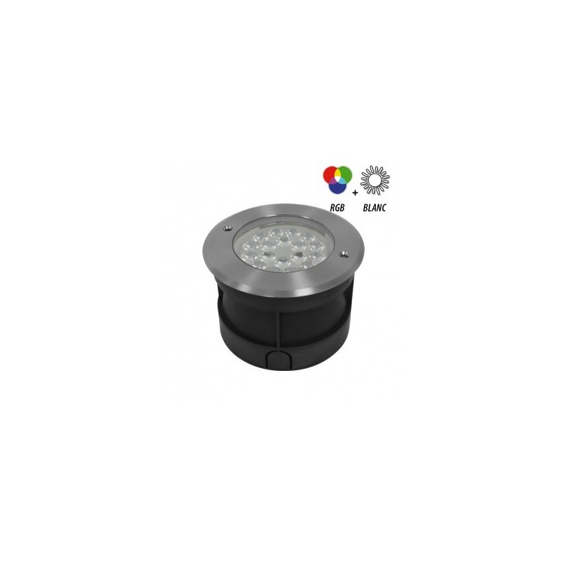 MIIDEX - Spot LED RGB Encastrable sol - 9W - 600Lm - 677939