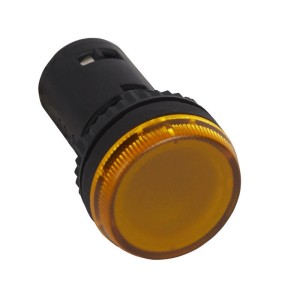 Voyant monobloc avec LED intégrée - jaune - 24V LEGRAND