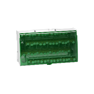 Répartiteur étagé tétrapolaire - 125A - 4x15 trous - Linergy DS SCHNEIDER