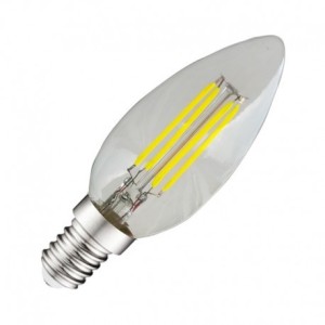 Ampoule LED E14 4W 360 lm G45 Sphérique No Flicker Blanc Froid 6000K -  6500K 360º