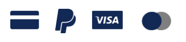 Carte bleue, PayPal, VISA, MasterCard, Oney, Fintecture